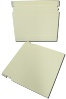 White Paper Board Self Seal Mailer 9x6 100 pack