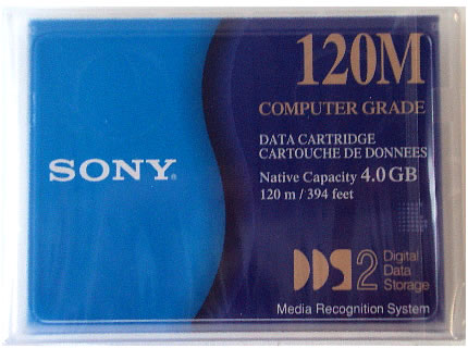 Sony DGD120M 4mm 120m 4.0 GB Tape Cartridge