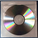 Vinyl CD DVD Tamper Proof Adhesive Pocket
